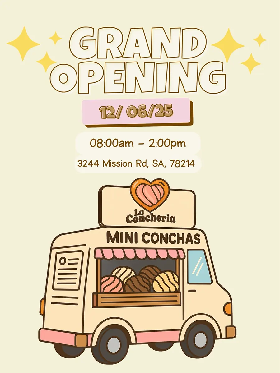 Grand opening promotion for our food truck