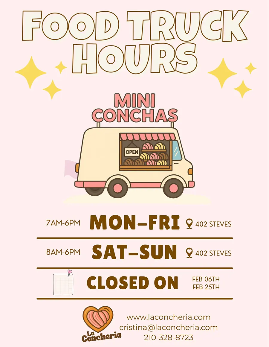 Grand opening promotion for our food truck